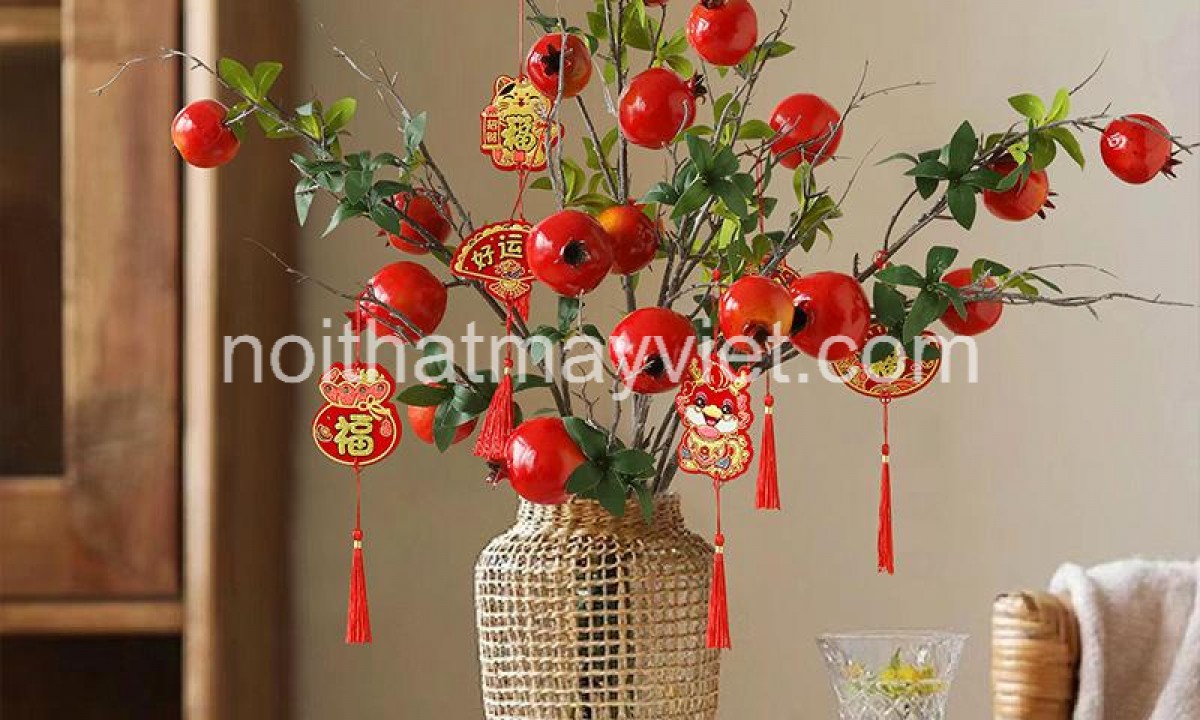Bình Hoa Mây Tre MS006